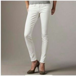 Joes Jeans 26 white cigarette jeans pants